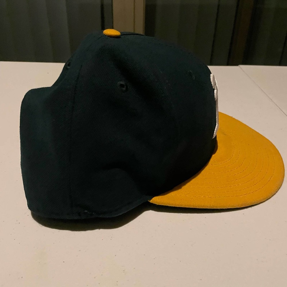 Oakland Athletics A's MLB x New Era 59Fifty Fitted Hat Cap Adult Size 7 5/8 - Picture 5 of 8